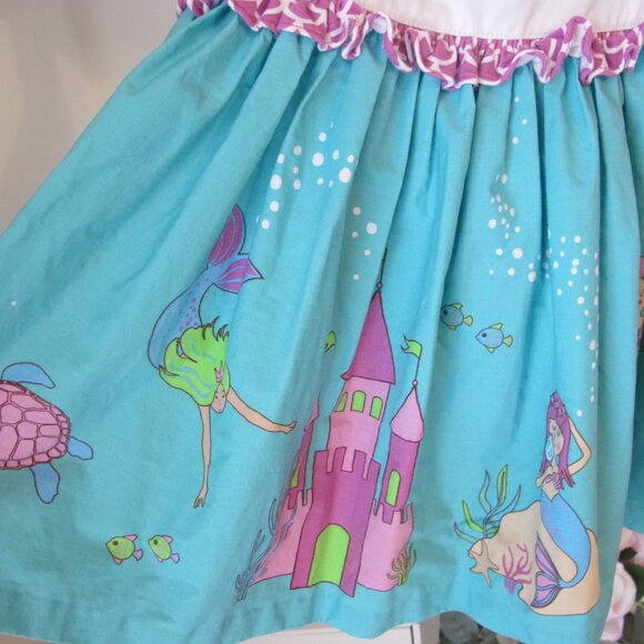 Girl's Eleanor Rose Tunic Top Shirt Dress Size 6-7 EUC - Picture 3 of 5